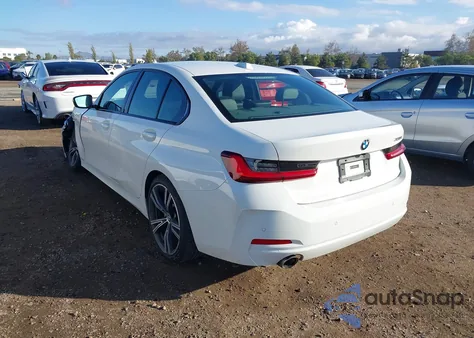 2023 BMW 330I из США, поврежденный, VIN 3MW69FF07P8D60504